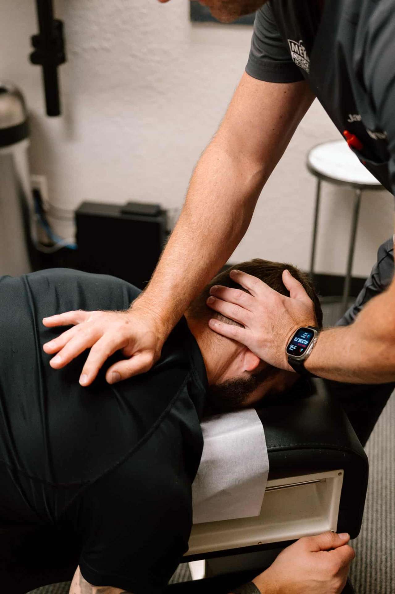 Chiropractic treatment for neck pain relief