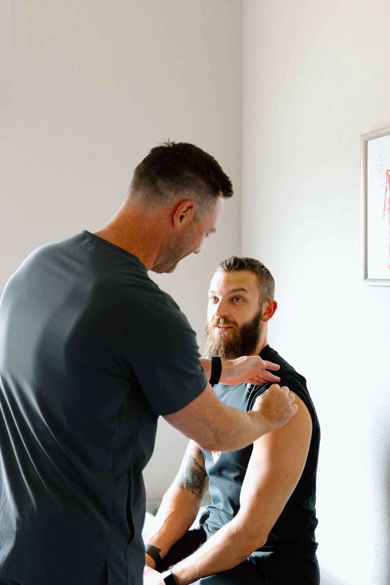Patient receiving expert acupuncture treatment in Lenexa for natural healing and wellness